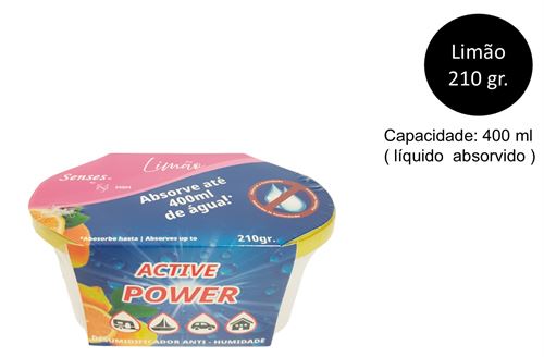 25219 DESUMIDIFICADORES LIMAO 400ML/210GR