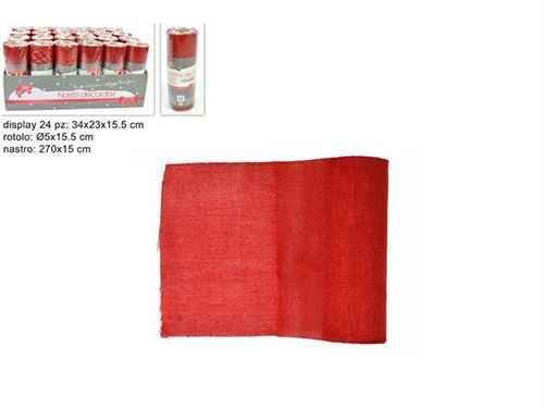467240 FITA 15X270CM VERMELHO