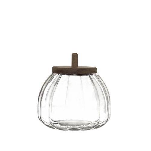 31801 FRASCO VIDRO TAMPA MADEIRA C 24,00 L 24,00 A 24,50