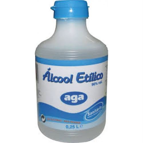 ALCOOL ETILICO 96% 250ML