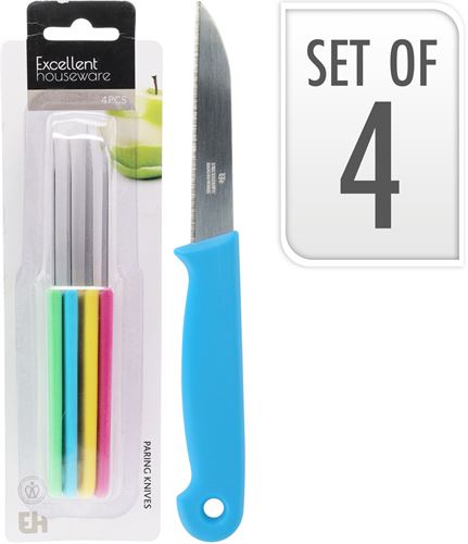 C80201650 SET 4 FACAS COZINHA