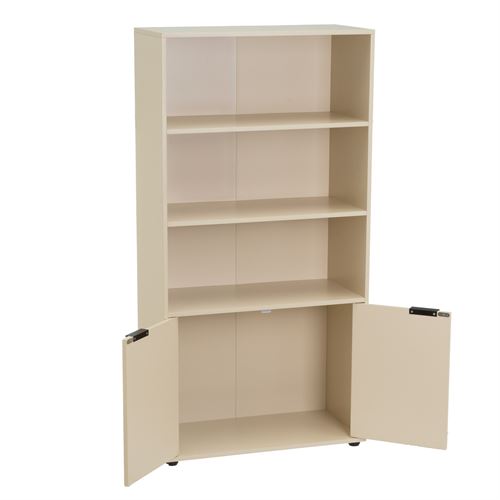 807504 ESTANTES 2 PORTAS MEI PB GREIGE 59 X 29 X 119 CM