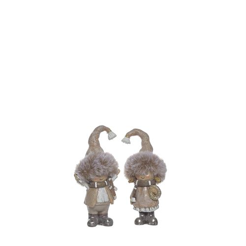 90409 MENINA/O POLIRESINA 13CM