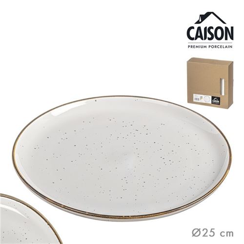 PRATO CERAMICA RASO AKIKO 25CM