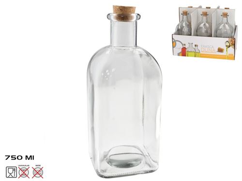 385419 GARRAFA VIDRO 750ML