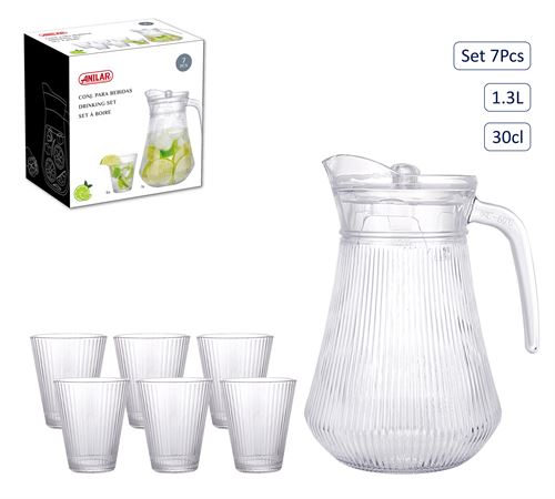 C07412ST4 CJ.REFRESCO 7PÇS