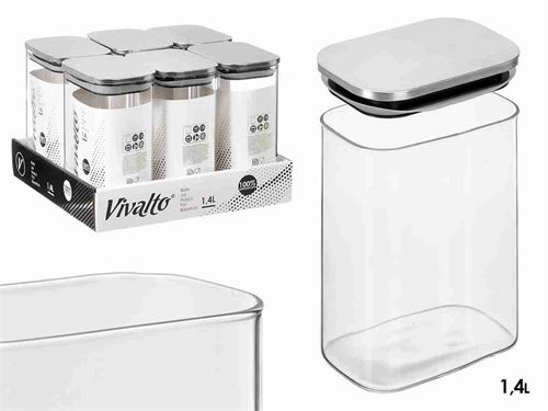 13846 FRASCO BORISILICATO TAMPA INOX 1,4L