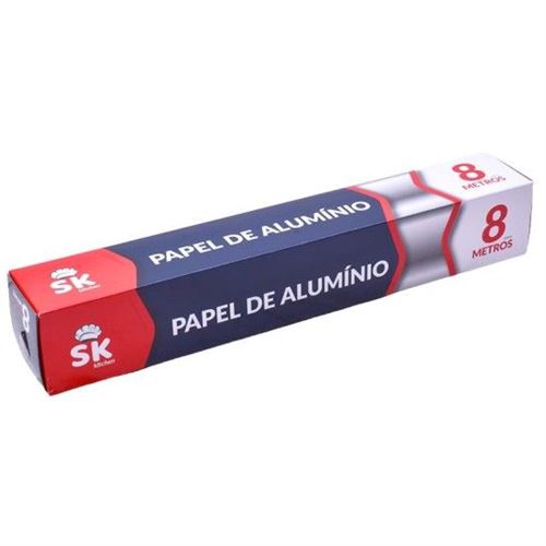 000087 PAPEL ALUMINIO SK 8MTS