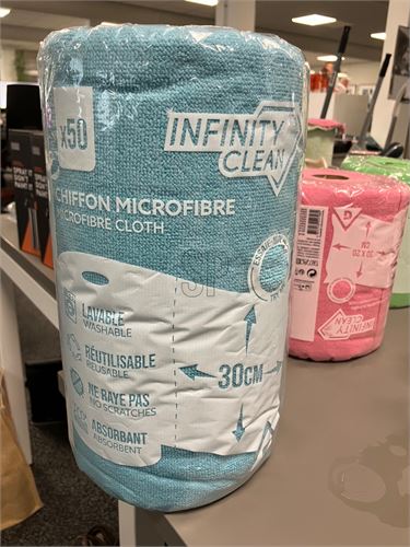 WK4000030 PANO MICROFIBRA ROLO 100PÇS