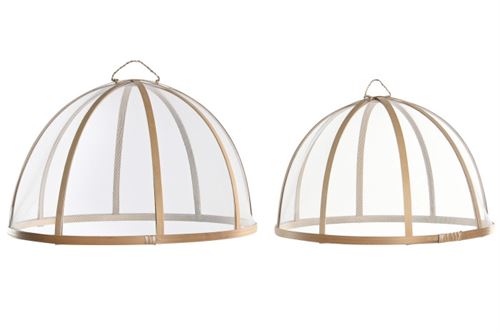 PC-219154 COBERTURA PRATO SET 2 BAMBU 35X35X22 NATURAL