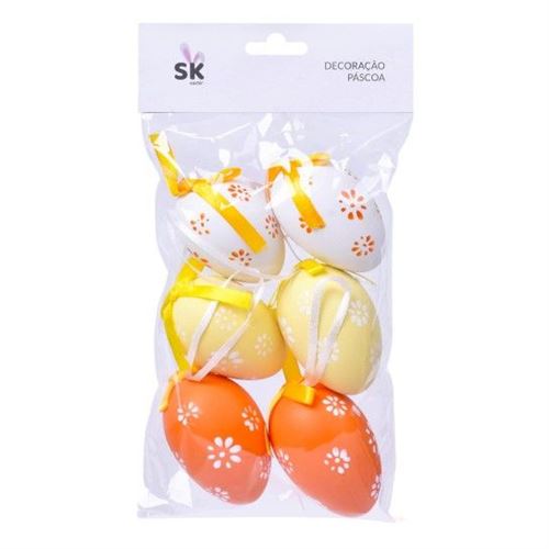 250447 PINGENTE OVO 6PÇS