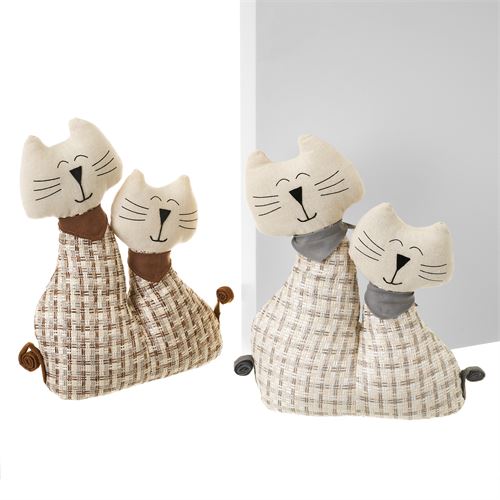 803241 TRAVAO DE PORTA GATO 2/C TELA-CASCALHO 26 X 11 X 33 CM