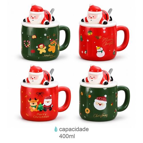 CN-79628 CANECA CERAMICA NATAL 400ML