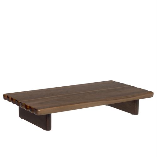 55370 PRATO RECTANGULAR COM PES ACACIA  C 37,50 L 20,00 A 6,70