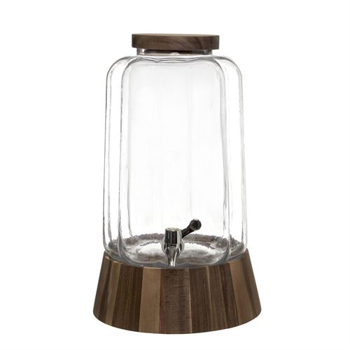 31798 DISPENSADOR BEBIDAS VIDRO MADEIRA C 24,50 L 24,50 A 41,00