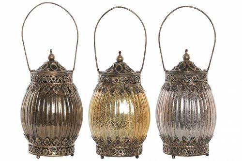 DH-227105 DECORAÇAO LUMINOSA LED VIDRO 11X19CM 2XAAA 3MOD