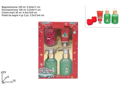 464770 COFRET DE BANHO 4PÇS
