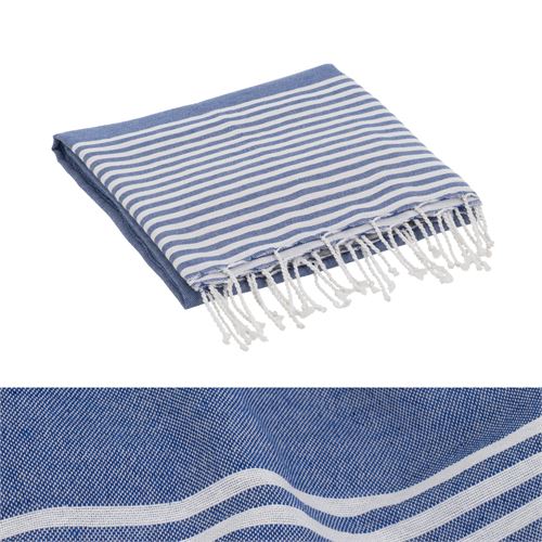 806899 TOALHA ALGODAO POLIESTER AZUL 90X180CM
