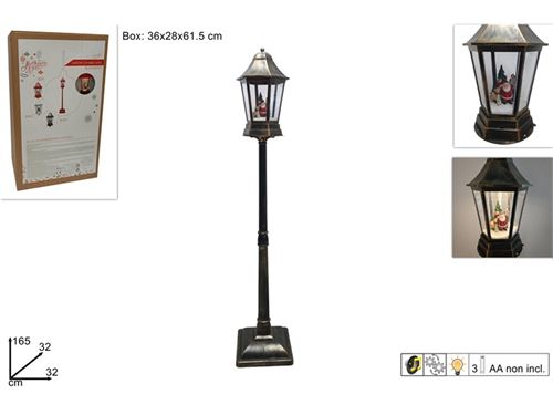 184722 CANDEEIRO COM LUZ MOVIMENTO 165CM BRONZE