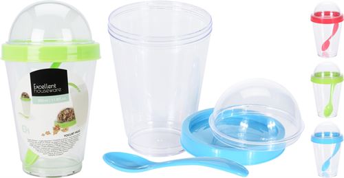 101000340 COPO IOGURTE COM COLHER