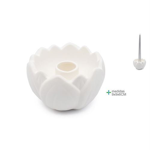 QI-77341 QUEIMADOR CERAMICA 9x9x6cm