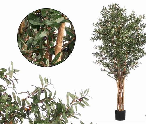 13353 VASO PLANTA ARTIFICIAL OLIVEIRA 215CM