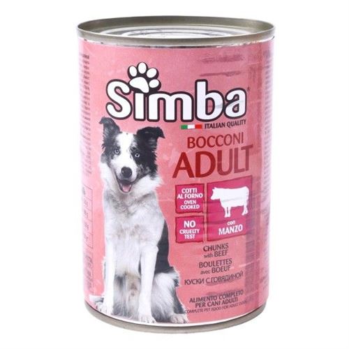 009010 SIMBA CAO C/CARNE DE VACA 415G