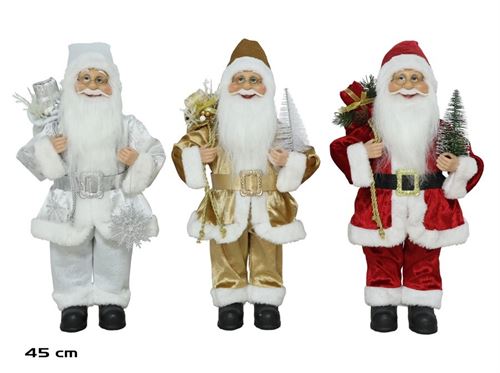 699851 PAI NATAL BRANCO 45CM