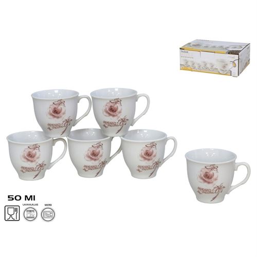 CHAVENA CAFE CONJUNTO 6 50ML