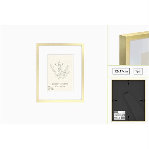 P130195686 MOLDURA METAL AL-1021D/8x10-DOURADO