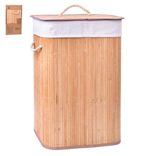101527 CESTO ROUPA RET 40X30X60 BRANCO 1015-02
