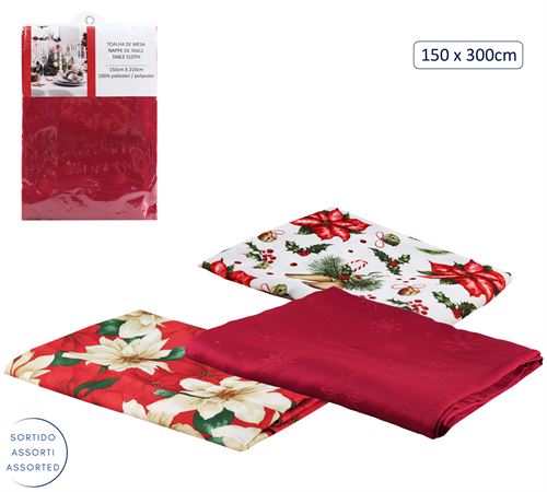 6074300 TOALHA NATAL 150X300CM