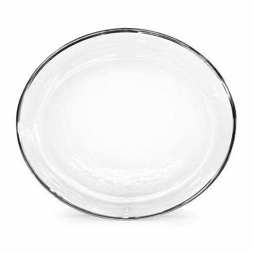 127034971 PRATO VIDRO PRATEADO 33CM
