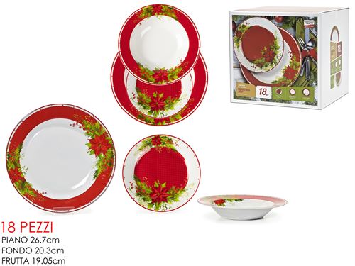 524371 SERVIÇO 18PÇS POESENTIA CERAMICA