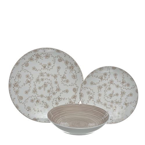 24625 SERVIÇO 18PÇS CERAMICA