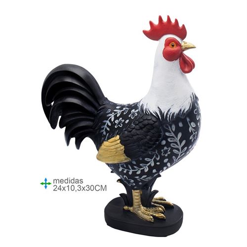 GR-79148 GALINHA RESINA PORTUGUESA 24X10,3X30CM