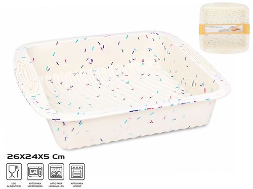 716404 FORMA SILICONE 26X24X5CM