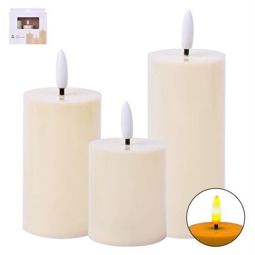 782008 VELA LED 3UN LUZ QNT SK 3078-200