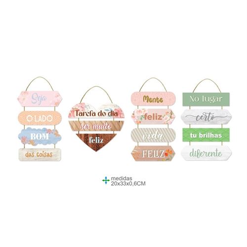 BD-78533 PLACA PAREDE MDF 20x33x0,6
