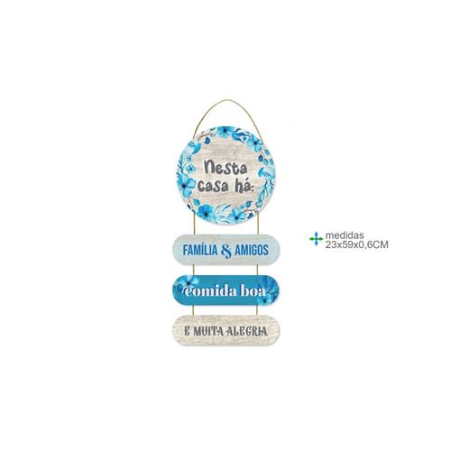 BD-78545 PLACA PAREDE MDF 23x59x0,6