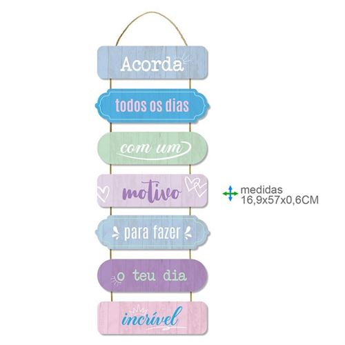 BD-78908 PLACA PAREDE MDF 16.9x57x0,6cm