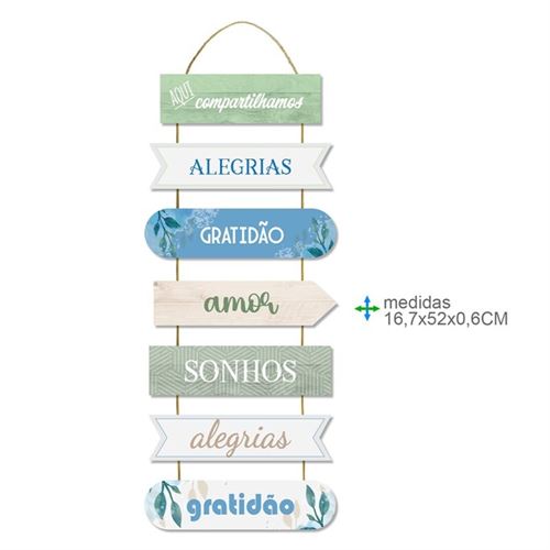 BD-78913 PLACA PAREDE MDF 16,7x52x0,6cm