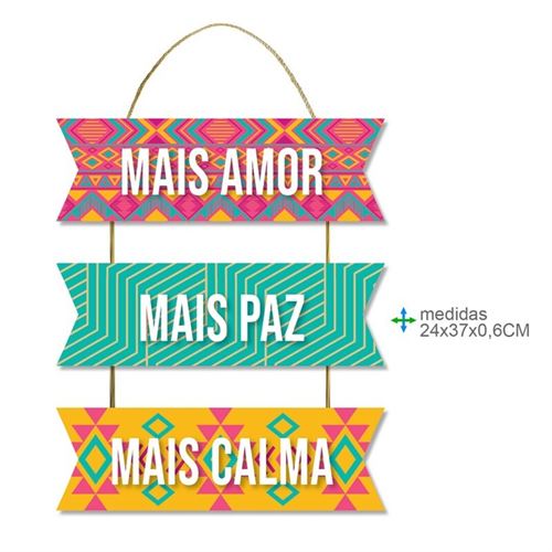 BD-78970 PLACA PAREDE MDF 24x37x0,6cm