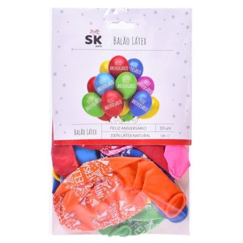 060107 BALAO FELIZ AN.10UN 30CM 2694-060-10