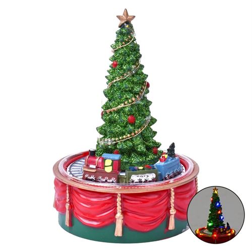 167158 ARVORE NATAL CAR MUSICAL 19CM 0167-15
