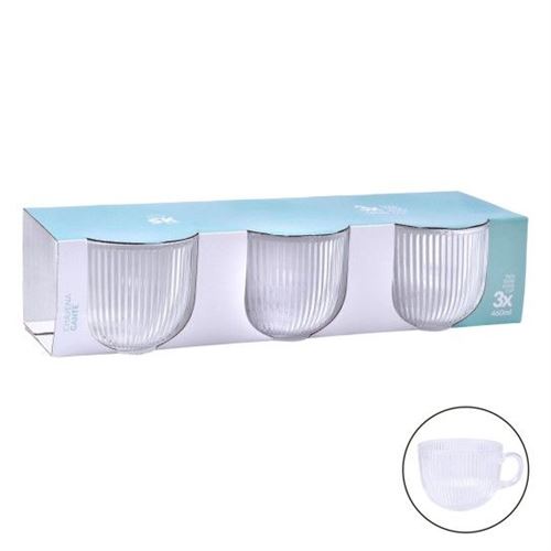 424497 CHAVENA VIDRO GANTE 460ML 3UN SK424-49