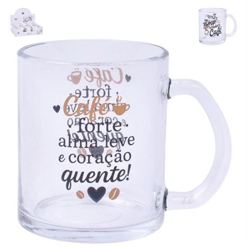 424749 CANECA VIDRO 327ML SK 424-74