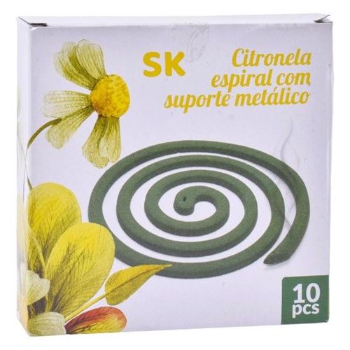 820930 INCENSO  ESPIRAL CITRONELA 10UN 820-93