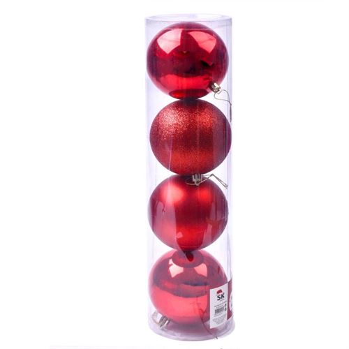 041031 BOLAS NTL 4 PCS VERM. 2978-004-10C