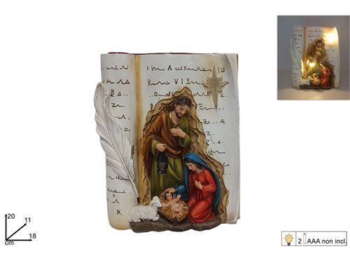 255323 PRESEPIO NATAL 20CM
